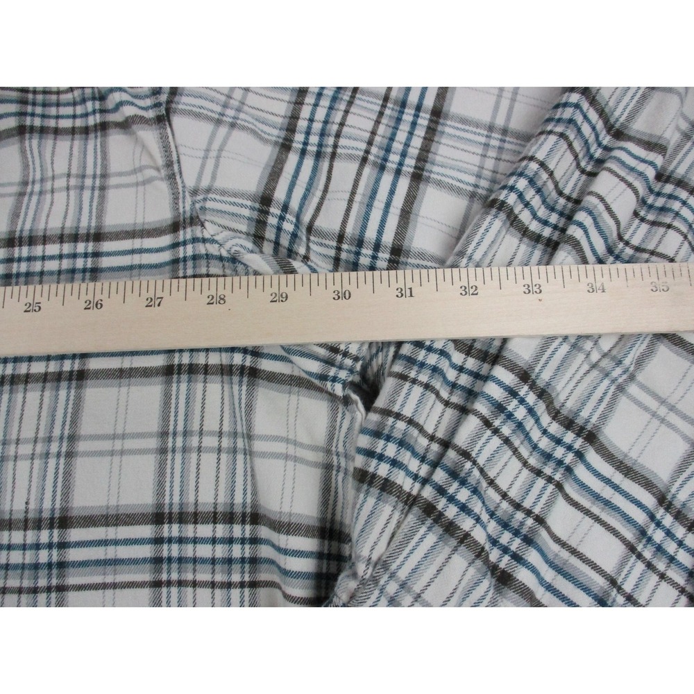 Carhartt Shirt Mens 3XL XXXL Off White Cream Rugged Flex Flannel Work Wear - Picture 9 of 11
